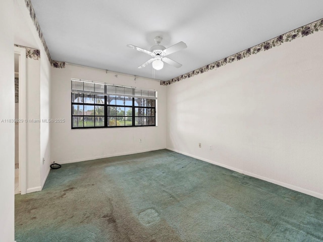 1440 Egret Rd, Homestead, FL 33035 - spare room featuring carpet floors and a ceiling fan