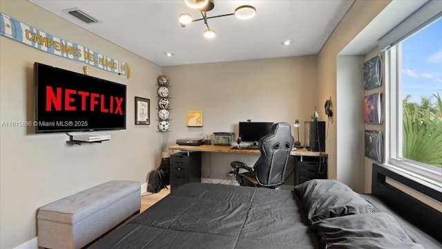 18701 Shauna Manor Dr, Boca Raton, FL 33496 - bedroom featuring an office area