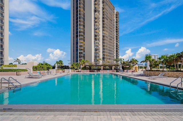 20379 W Country Club Dr Unit Ph38, Aventura, FL 33180 - community pool with a patio area