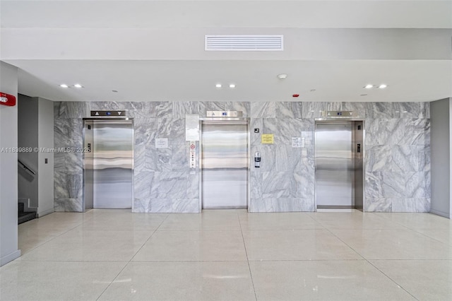 20379 W Country Club Dr Unit Ph38, Aventura, FL 33180 - common area with recessed lighting and tile walls