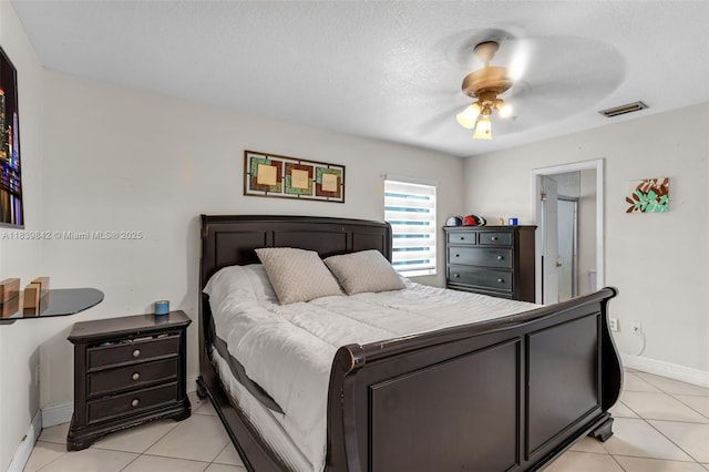 13305 SW 22nd Ter, Miami, FL 33175 - bedroom with light tile patterned flooring and a ceiling fan