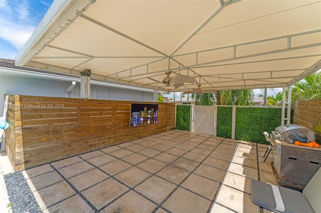 13305 SW 22nd Ter, Miami, FL 33175 - view of patio with a grill