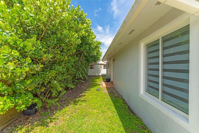 13305 SW 22nd Ter, Miami, FL 33175 - view of yard featuring a storage shed