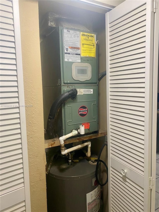 5335 NW 10th Ct Unit 208, Plantation, FL 33313 - utility room with water heater