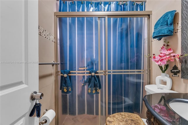 1340 NW 128th St, North Miami, FL 33167 - bathroom with a shower with shower door and vanity