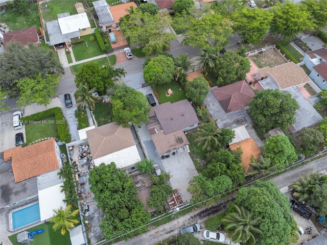 1340 NW 128th St, North Miami, FL 33167 - aerial view of property and surrounding area featuring nearby suburban area