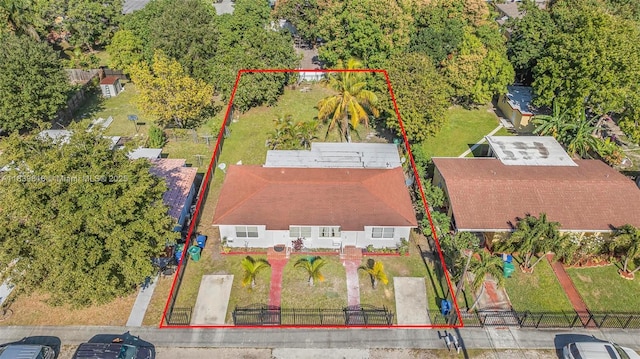 1315 NE 146th St, Miami, FL 33161 - view of property location with property boundaries highlighted