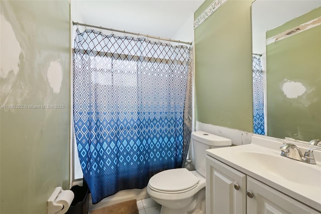 3120 NW 203rd Ter, Miami Gardens, FL 33056 - full bath with vanity, shower / tub combo, and tile patterned floors