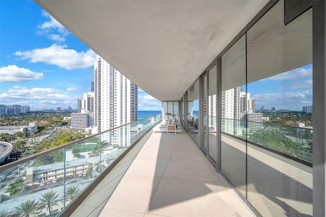 18975 Collins Ave Unit 1105, Sunny Isles Beach, FL 33160 - balcony featuring a view of city