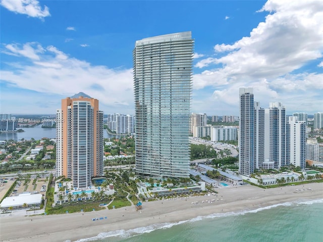 18975 Collins Ave Unit 1105, Sunny Isles Beach, FL 33160 - view of city skyline featuring unending shoreline