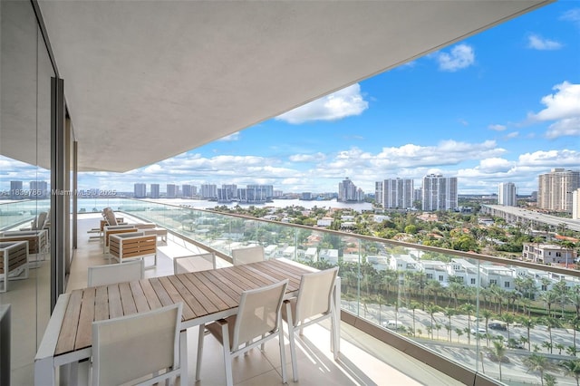 18975 Collins Ave Unit 1105, Sunny Isles Beach, FL 33160 - balcony featuring a city view