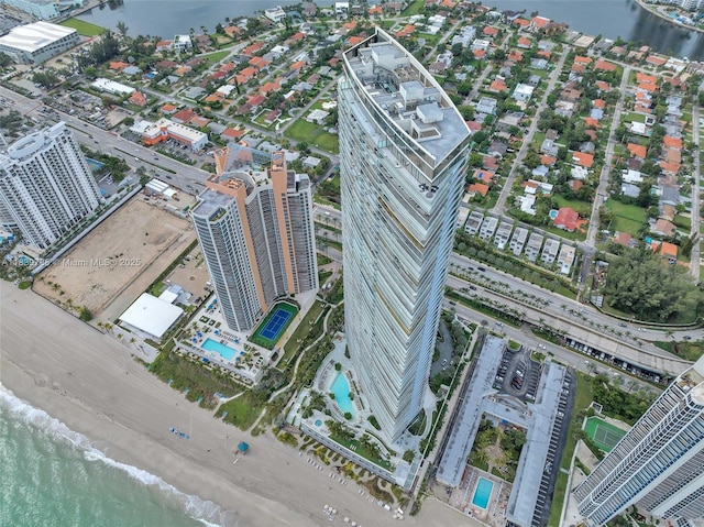 18975 Collins Ave Unit 1105, Sunny Isles Beach, FL 33160 - aerial view of property's location with a large body of water