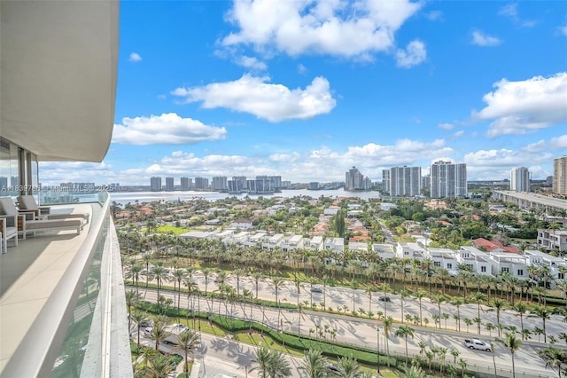 18975 Collins Ave Unit 1105, Sunny Isles Beach, FL 33160 - balcony with a skyline view