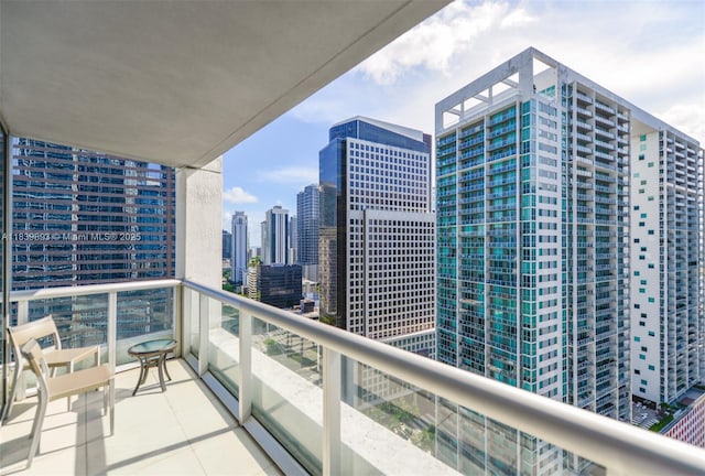 485 Brickell Ave Unit 2908, Miami, FL 33131 - balcony featuring a city view