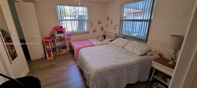 7230 NW 3rd St, Miami, FL 33126 - bedroom with wood finished floors