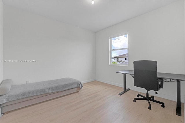 14864 SW 163rd Ter, Miami, FL 33187 - bedroom with wood finished floors and an office area