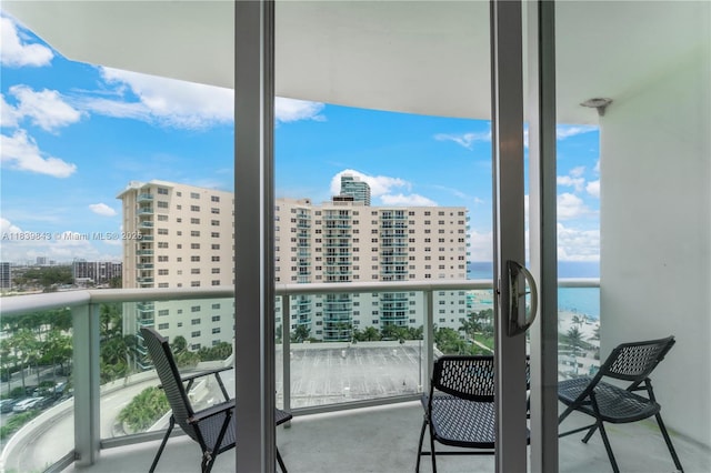 3901 S Ocean Dr Unit 10C, Hollywood, FL 33019 - balcony with a city view