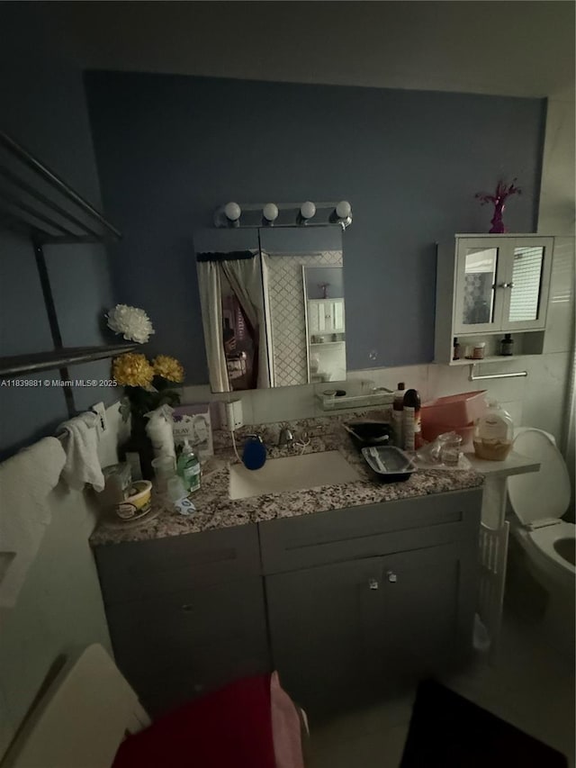6550 SW 56th St, Davie, FL 33314 - bathroom featuring toilet and vanity
