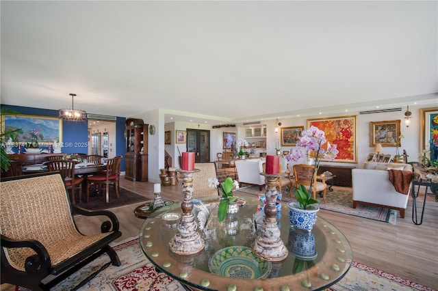 700 Coral Way Unit 4, Coral Gables, FL 33134 - dining area with wood finished floors