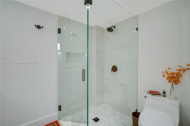 700 Coral Way Unit 4, Coral Gables, FL 33134 - full bathroom with toilet and a stall shower