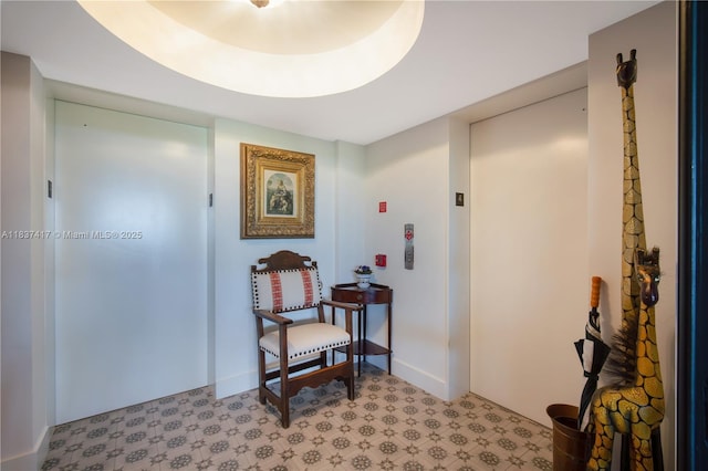 700 Coral Way Unit 4, Coral Gables, FL 33134 - hallway featuring light floors and baseboards