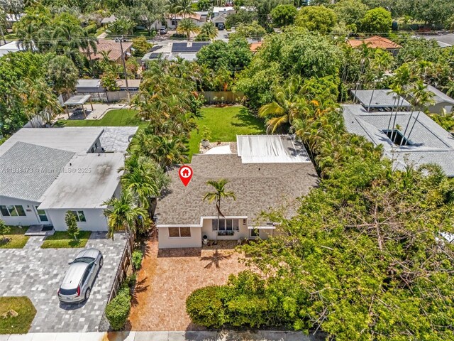 1420 NE 15th Ave, Fort Lauderdale, FL 33304 - aerial view of residential area