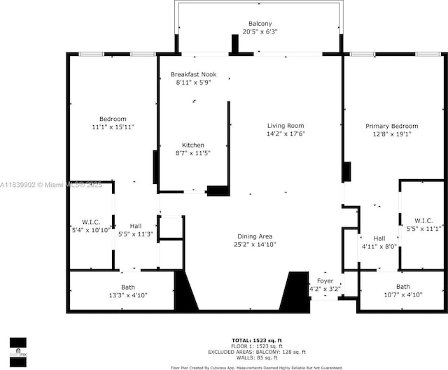 1201 S Ocean Dr Unit 904N, Hollywood, FL 33019 - view of floor plan / room layout