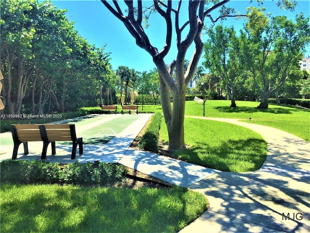 1201 S Ocean Dr Unit 904N, Hollywood, FL 33019 - view of home's community featuring shuffleboard and a yard