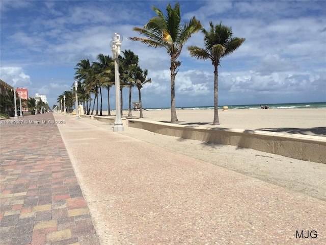 1201 S Ocean Dr Unit 904N, Hollywood, FL 33019 - view of property's community featuring view of water and beach