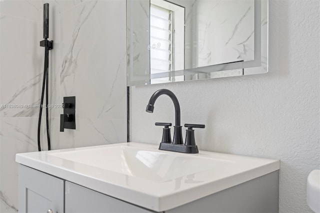 15900 NW 18th Ave, Miami Gardens, FL 33054 - bathroom view of vanity and a textured wall