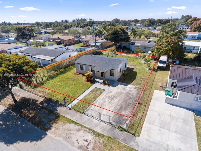 15900 NW 18th Ave, Miami Gardens, FL 33054 - aerial view of residential area featuring property parcel outlined