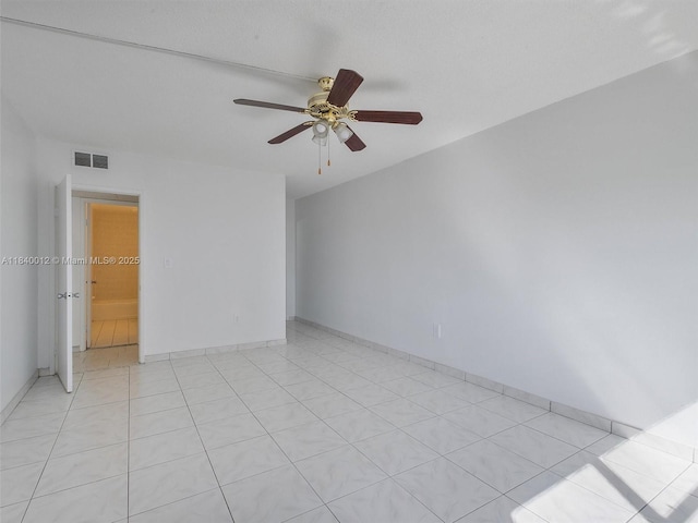 400 Kings Point Dr Unit 523, Sunny Isles Beach, FL 33160 - empty room with a ceiling fan and baseboards
