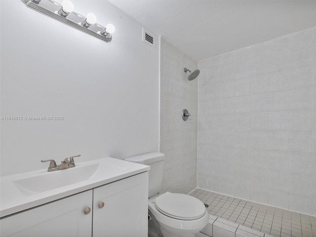 400 Kings Point Dr Unit 523, Sunny Isles Beach, FL 33160 - bathroom featuring a tile shower and vanity