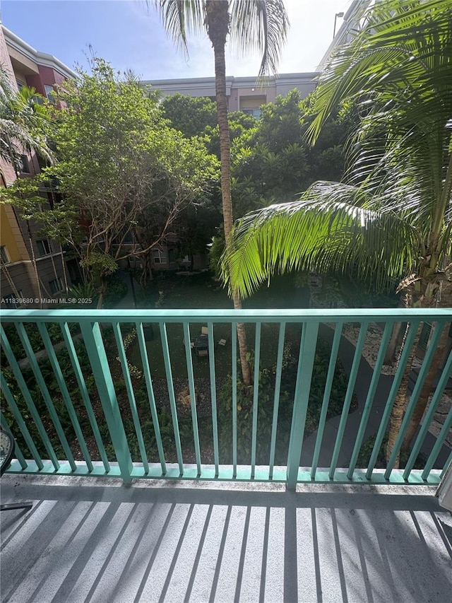 6001 SW 70th St Unit 304, South Miami, FL 33143 - view of wooden deck