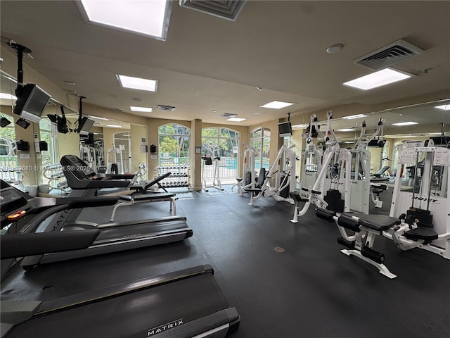 6001 SW 70th St Unit 304, South Miami, FL 33143 - view of gym