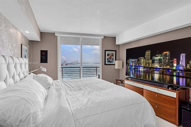 325 S Biscayne Blvd Unit 1823, Miami, FL 33131 - bedroom with access to exterior