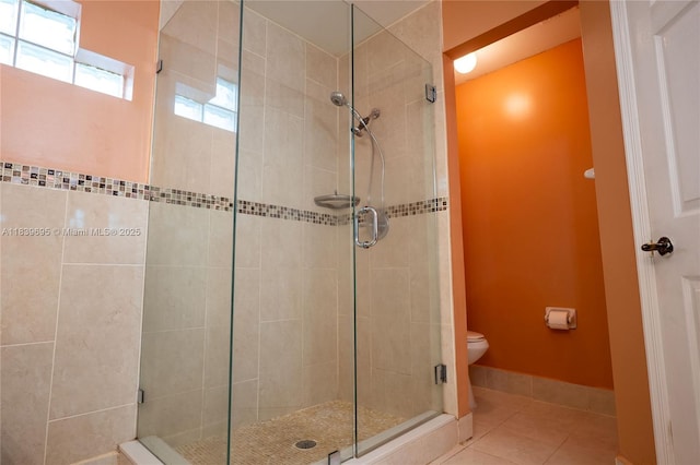 14677 SW 123rd Ave, Miami, FL 33186 - bathroom with a stall shower and tile patterned floors