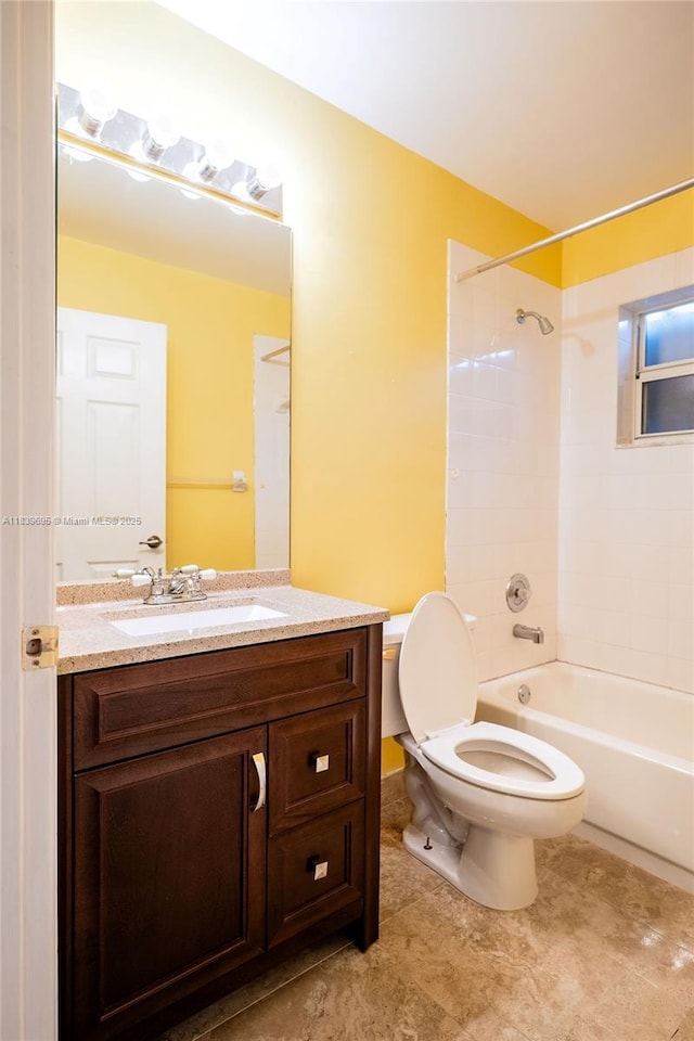 14677 SW 123rd Ave, Miami, FL 33186 - full bath featuring vanity, shower / washtub combination, and tile patterned flooring