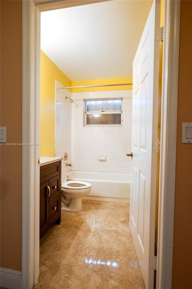 14677 SW 123rd Ave, Miami, FL 33186 - bathroom with vanity, shower / washtub combination, and tile patterned flooring