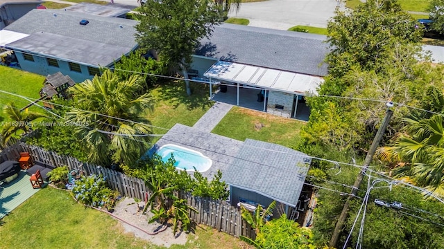 11940 NW 33rd St, Sunrise, FL 33323 - aerial view of property and surrounding area featuring a pool