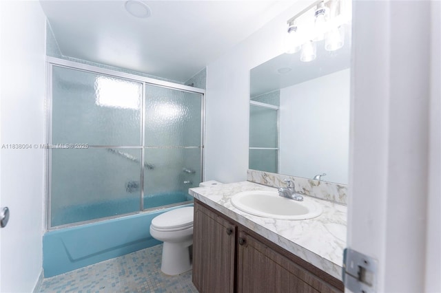 3551 NE 169th St Unit 411, North Miami Beach, FL 33160 - full bath featuring vanity and bath / shower combo with glass door