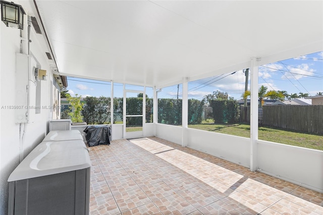 11420 SW 44th St, Miami, FL 33165 - view of unfurnished sunroom