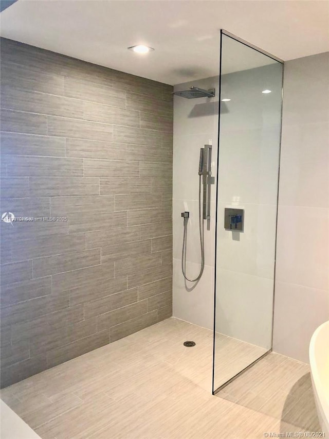 300 Sunny Isles Blvd Unit 4-1806, Sunny Isles Beach, FL 33160 - bathroom featuring a walk in shower