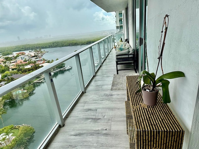 300 Sunny Isles Blvd Unit 4-1806, Sunny Isles Beach, FL 33160 - balcony with a water view