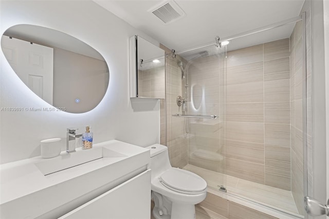 18181 NE 31st Ct Unit 1401, Aventura, FL 33160 - full bath featuring a stall shower and vanity