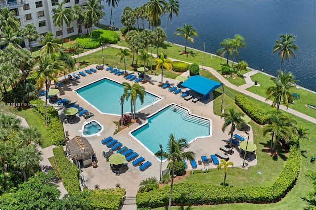 18181 NE 31st Ct Unit 1401, Aventura, FL 33160 - drone / aerial view of a nearby body of water