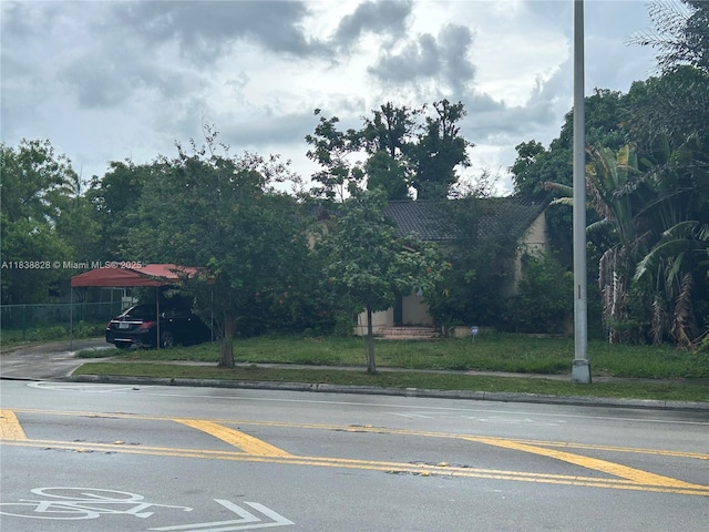 1739 SW 12th Ave, Miami, FL 33129 - view of asphalt road featuring curbs and sidewalks