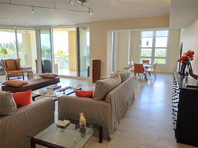 445 Grand Bay Dr Unit 601, Key Biscayne, FL 33149 - living room with light floors