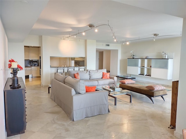 445 Grand Bay Dr Unit 601, Key Biscayne, FL 33149 - living area featuring track lighting