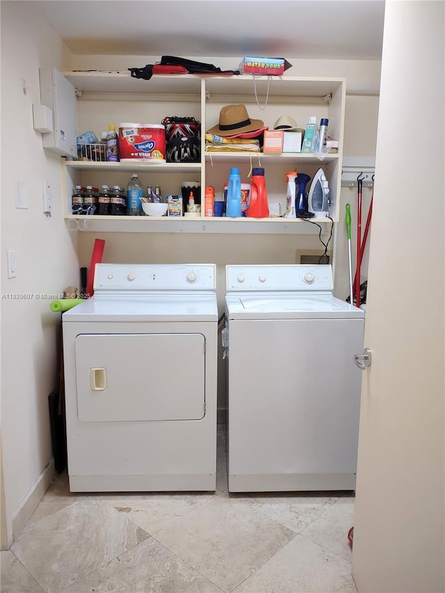 445 Grand Bay Dr Unit 601, Key Biscayne, FL 33149 - laundry room featuring washer and clothes dryer